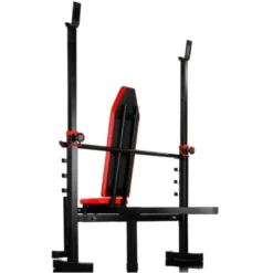 Banc de musculation réglable avec porte-haltères 500 kg