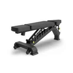 Banc de musculation réglable avec capacité de charge 400 kg et roues de transport