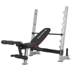 Banc de musculation réglable avec option leg extension - développé couché et incliné