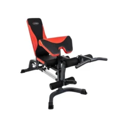 Banc de musculation réglable pupitre à biceps et leg extension pour home gym