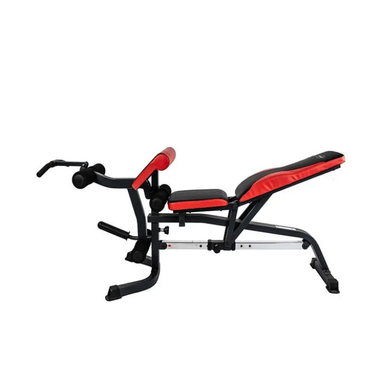 Banc de musculation réglable pupitre à biceps et leg extension pour home gym
