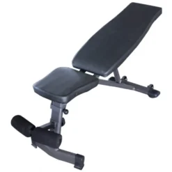 Banc de musculation réglable 5 positions avec rouleau de blocage pour abdominaux