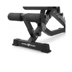 Banc de musculation robuste et multi-réglable avec rouleau de blocage pour abdominaux