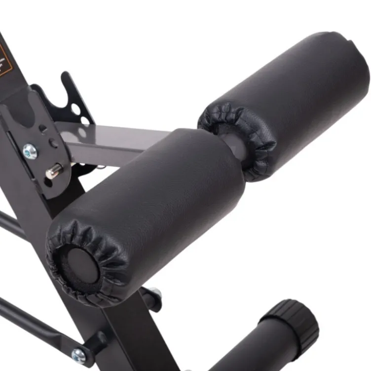 Banc de musculation ultra-polyvalent pour entraînement complet de musculation en homegym - Banc hyperextension
