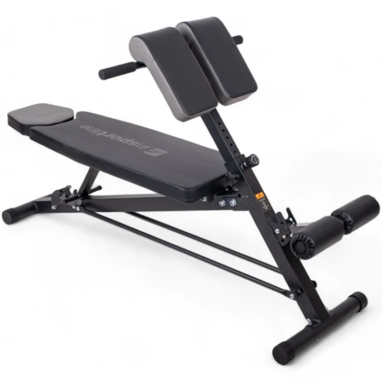Banc de musculation ultra-polyvalent pour entraînement complet de musculation en homegym - Banc hyperextension