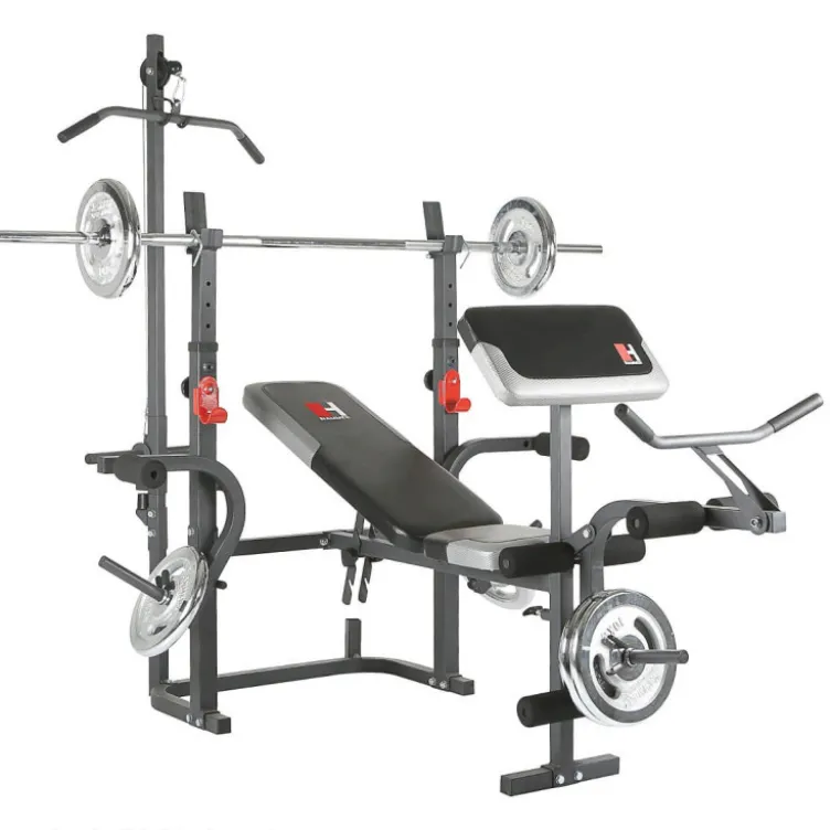 Banc d'entraînement multifonction de musculation pour home gym - Station complète