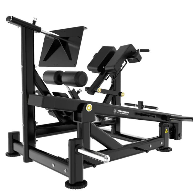 Banc double hyperextension lombaire Titanium Strength Genesis Series GS-PL64 à charge libre max 150 kg - Appareil professionnel
