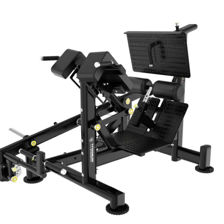 Banc double hyperextension lombaire Titanium Strength Genesis Series GS-PL64 à charge libre max 150 kg - Appareil professionnel