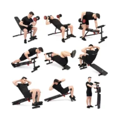 Banc du musculation multifonctions pliable