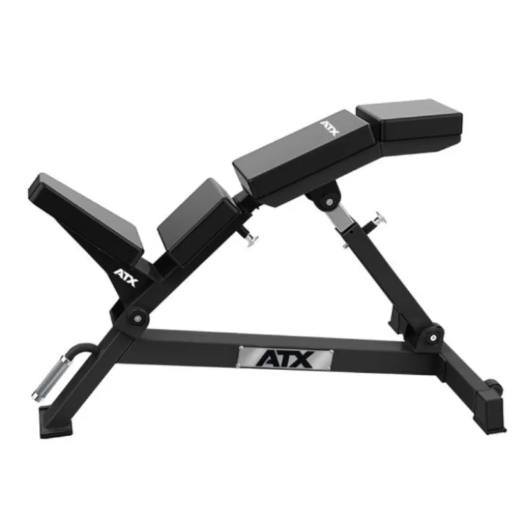 Banc en arc incliné de marque ATX avec dossier réglable et capacité de charge de 400 kg - Réglage lombaire en 4 étapes