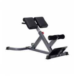 Banc hyper extension avec angle de 45° et capacité de charge 180 kg - Coussins réglables BH45 Titanium Strength