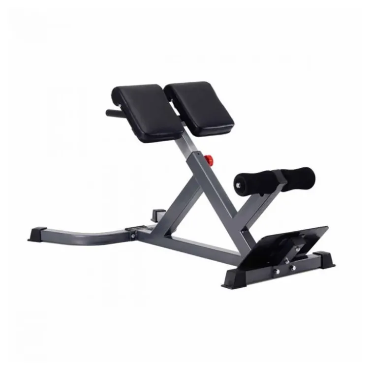 Banc hyper extension avec angle de 45° et capacité de charge 180 kg - Coussins réglables BH45 Titanium Strength