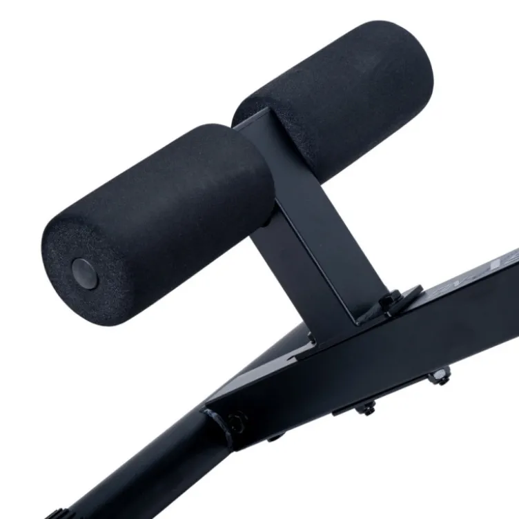 Banc hyperextension pliable avec inclinaison de 45° et capacité de charge 100 kg - Hauteur réglable