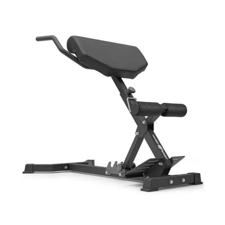Banc hyper extension réglable avec angle de 45° et capacité de charge 130 kg - Coussins réglables