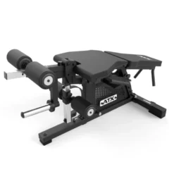 Banc leg curl allongé dual leg extension assis avec 3 possibilités de charge max 300 kg - Entraînement des jambes