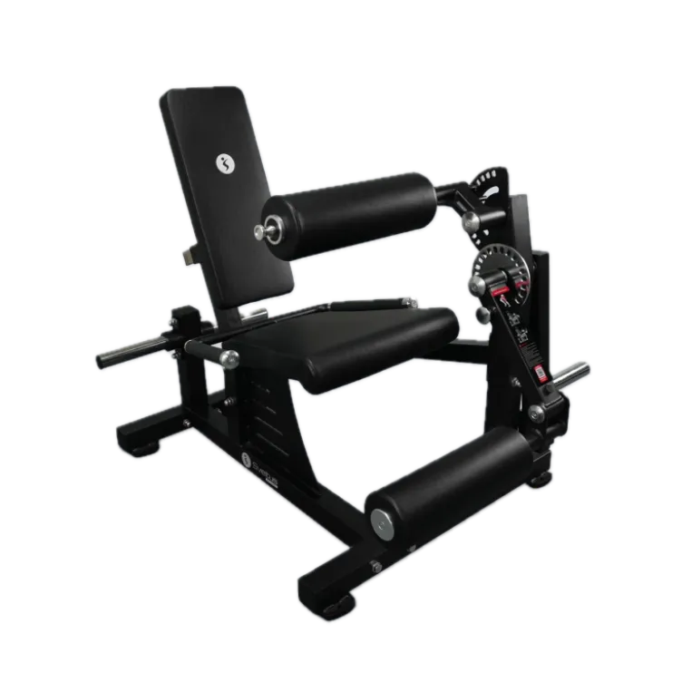 Banc leg curl combo leg extension avec coussins d'appui réglables et système de boudins ajustables
