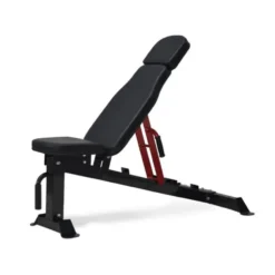 Banc multi fonctionnel avec dossier en cuir rembourré capacite de charge 200kg - Musculation 230BM Titanium Strength