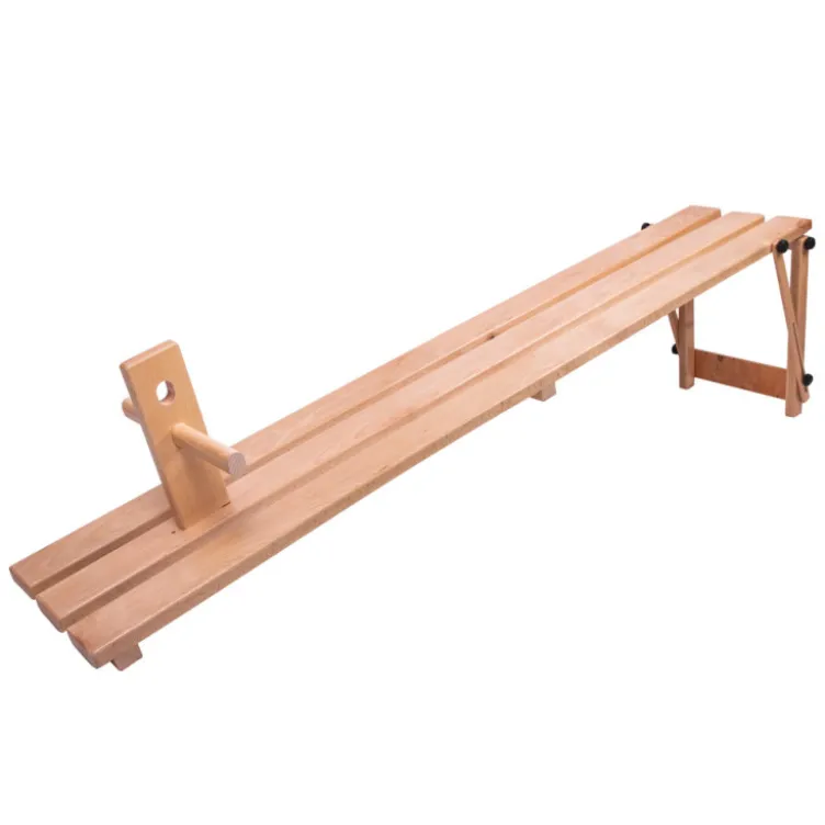 Banc mural en bois polyvalent pour espaces sportifs - 200 x 36 cm