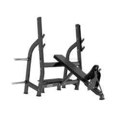 Banc olympique incliné de musculation Black séries Titanium Strength BS-OIB avec assise réglable