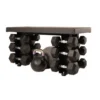 Banc plat combiné rack de rangement Basic