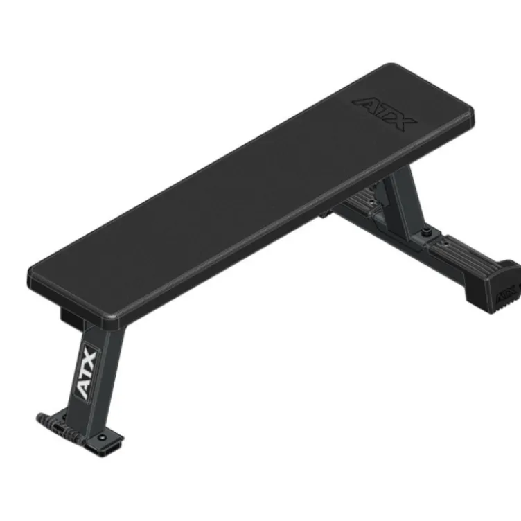 Banc plat de musculation réglable en hauteur et inclinaison - Flat bench ajustable