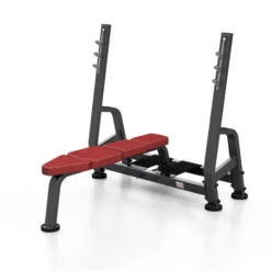 Banc plat professionnel de développé couché charge 400 kg