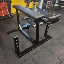 Banc professionnel pour entraînement du dos - Rowing planche avec repose barre capacité 250 kg