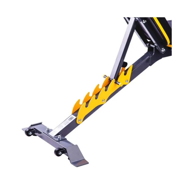 Banc réglable de musculation avec option leg et pupitre à biceps - Capacité 180 kg