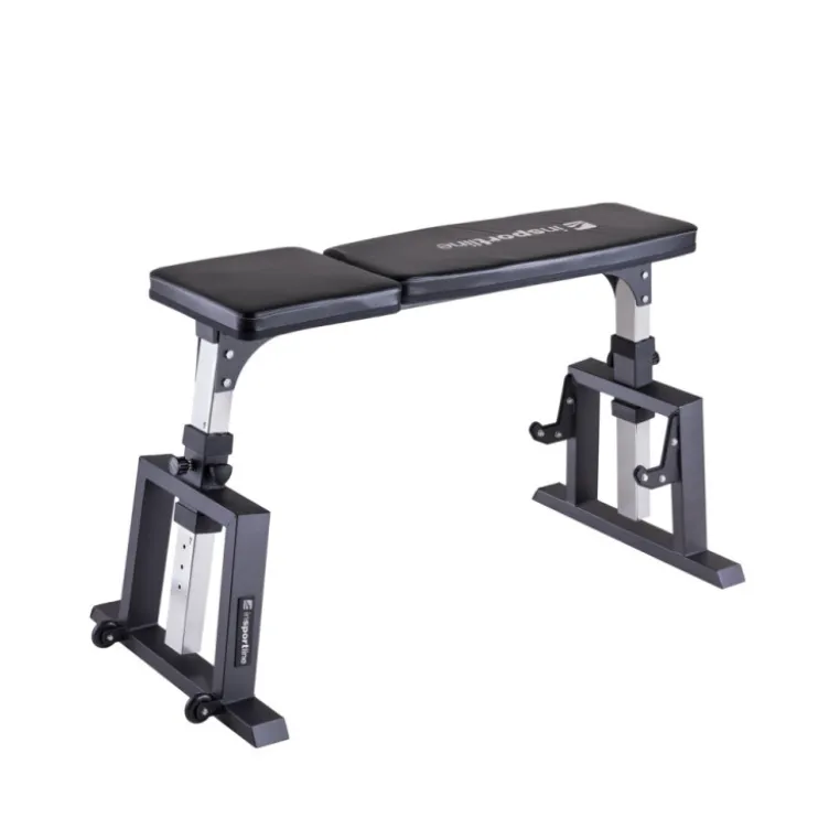 Banc Rowing planche réglable avec roues de transport pour entraînement du dos en Home gym capacité 200 kg