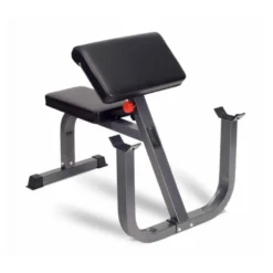 Banc scott de musculation pour l'entraînement des bras - Coussin réglable BC25 Titanium Strength