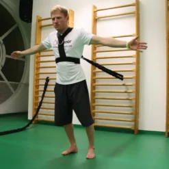 Bande de résistance avec sangle réglable pour entraînement en homegym