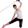 Bande de résistance faible avec crochet de fixation pour exercices de fitness - 200 cm