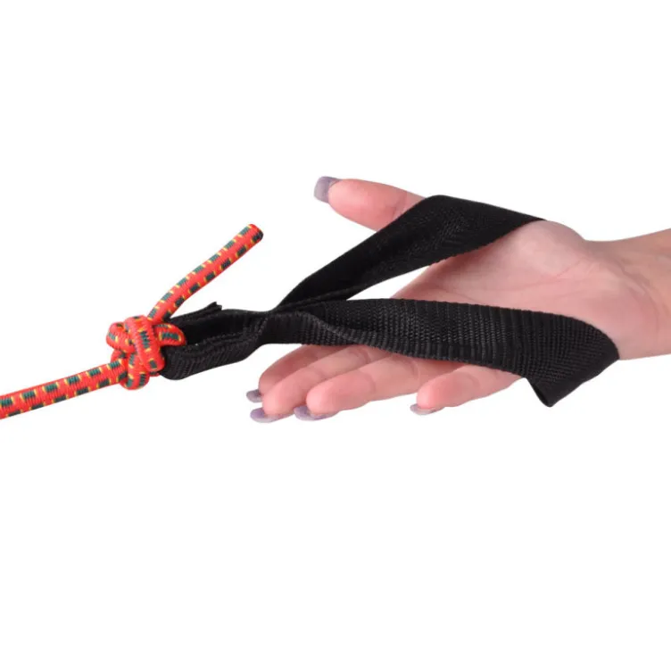 Bande de résistance faible avec crochet de fixation pour exercices de fitness - 200 cm