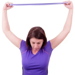 Bande de résistance élastique de musculation en caoutchcouc - Plusieurs niveaux de résistance
