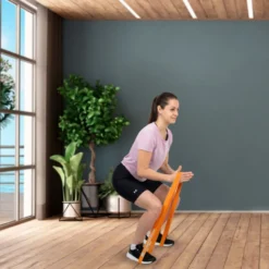 Bande de résistance élastique pour home-gym - Niveau de résistance 5 à 17 kg