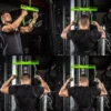 Barre courte PRIME Maximum Advantage Grip pour fixation des poignées de tirage