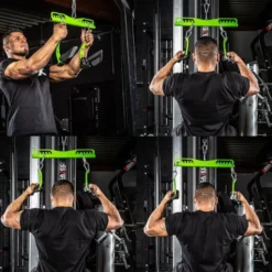 Barre courte PRIME Maximum Advantage Grip pour fixation des poignées de tirage