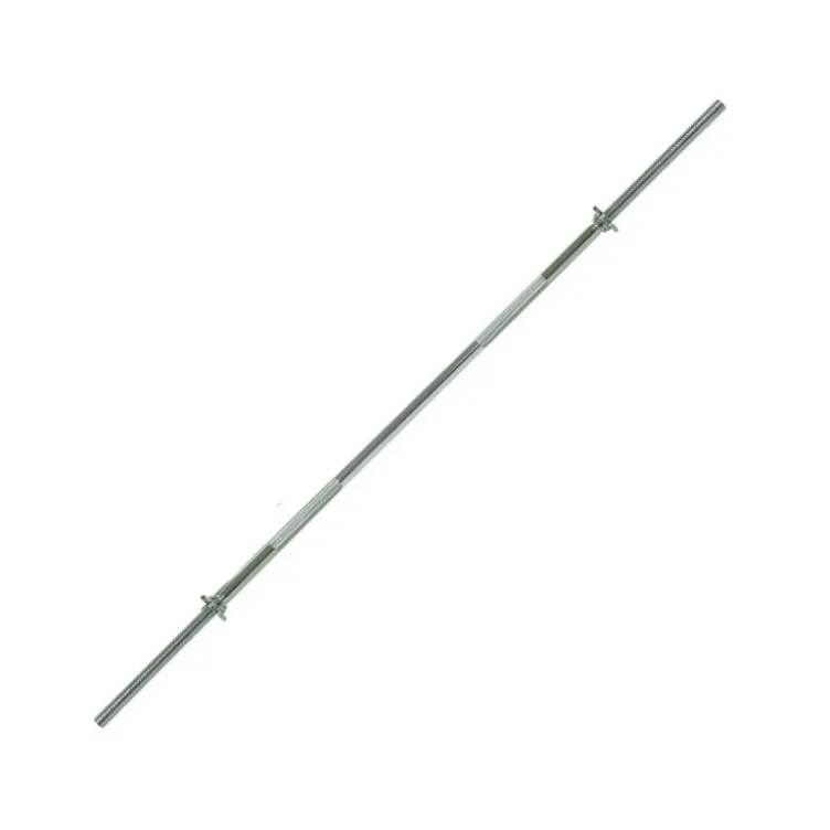 Barre de chargement pour musculation - poignées moletées