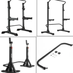 Barre de connexion pour chandelles et repose barres de musculation ATX