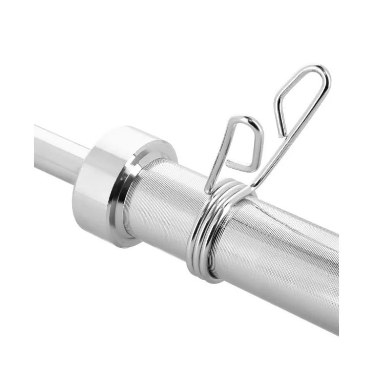 Barre de musculation droite olympique 120 cm diamètre 50 mm