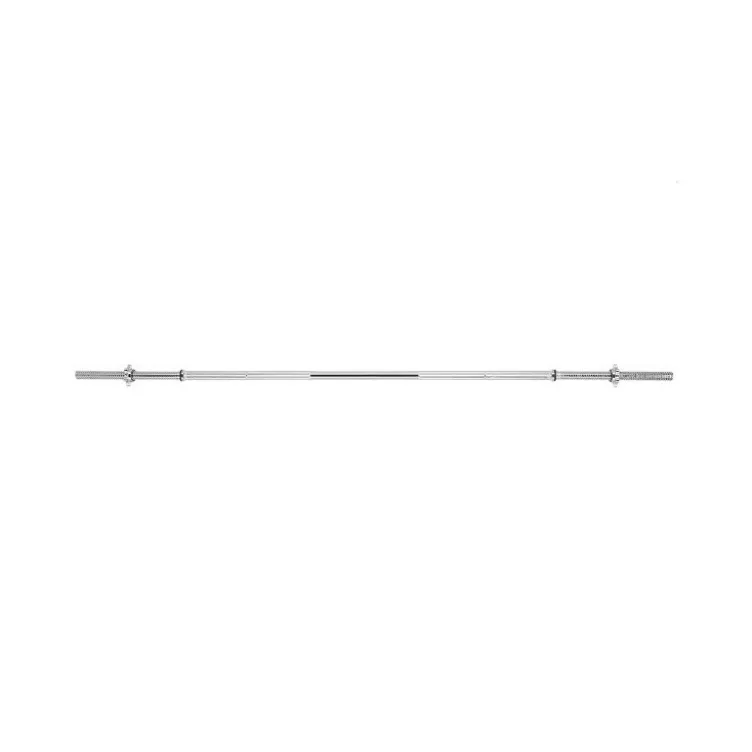 Barre de musculation droite standard 180 cm pour disques de poids 25 mm