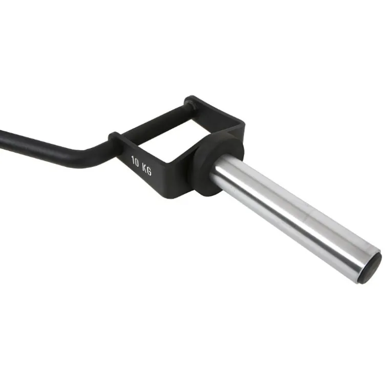 Barre de musculation incurvée prise marteau charge 150 kg