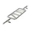 Barre de musculation multigrip pour triceps en acier chromé
