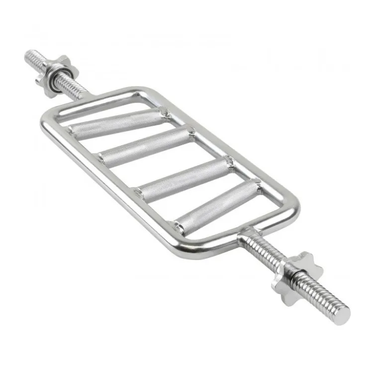 Barre de musculation multiprises pour triceps avec grip