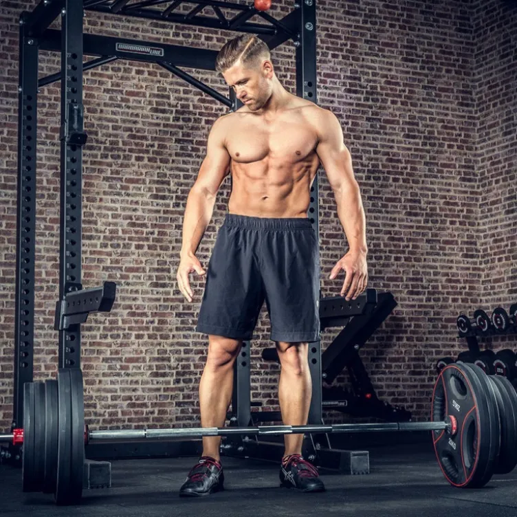 Barre de musculation standard 198 cm x 30 mm haute résistance capacité 700 kg