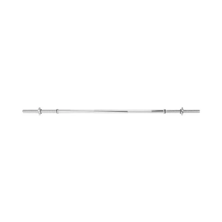 Barre d'entraînement pour home-gym 150 cm pour disques de poids 28 mm