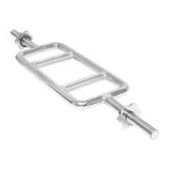 Barre de poids 6,5 kg en acier pour triceps