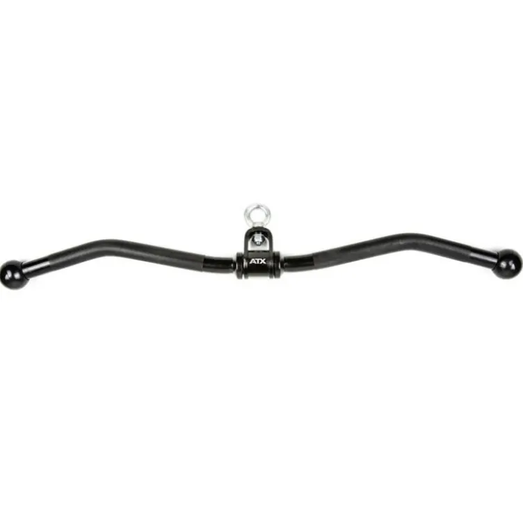 Barre de tirage et curl professionnelle universelle pour exercice à la poulie - Black Line Rotation SZ Bar