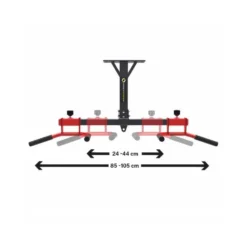 Barre de traction multigrip à fixation murale capacité de charge 150 kg