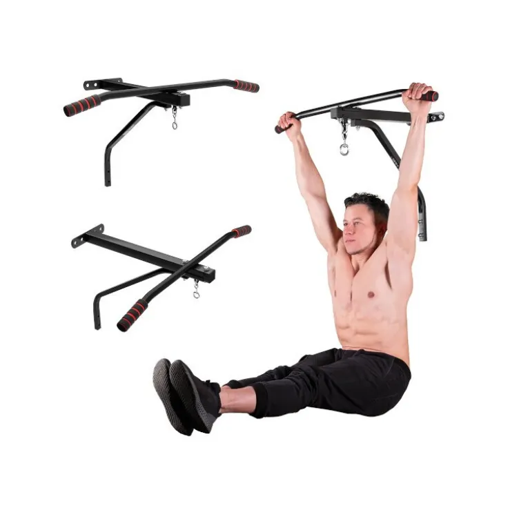Barre de traction murale pour entraînement de musculation